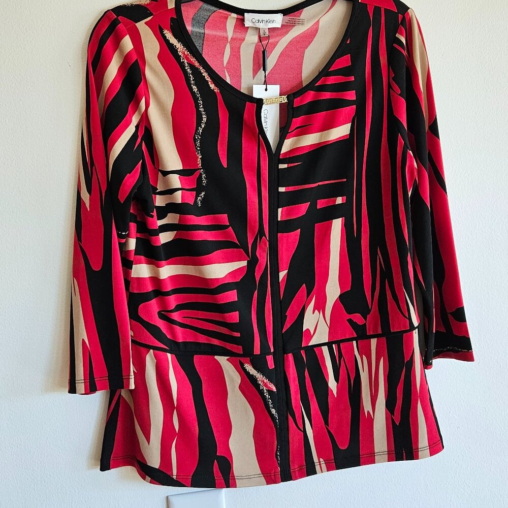 Calvin Klein Sz S Blouse